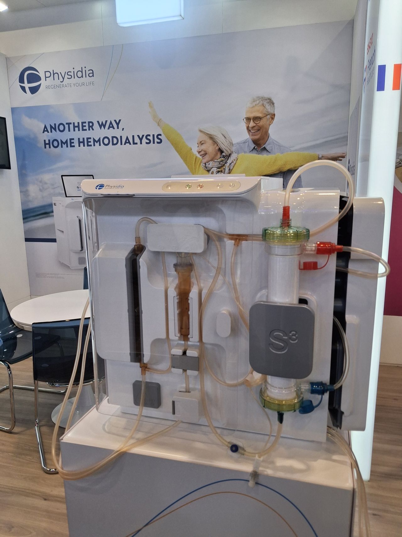 System für Heim-Hämodialyse auf der WHX Dubai