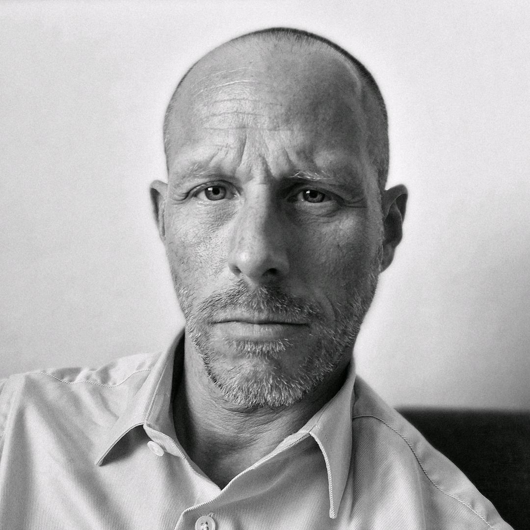 Schwarzweißporträt von Heiko Matamaru